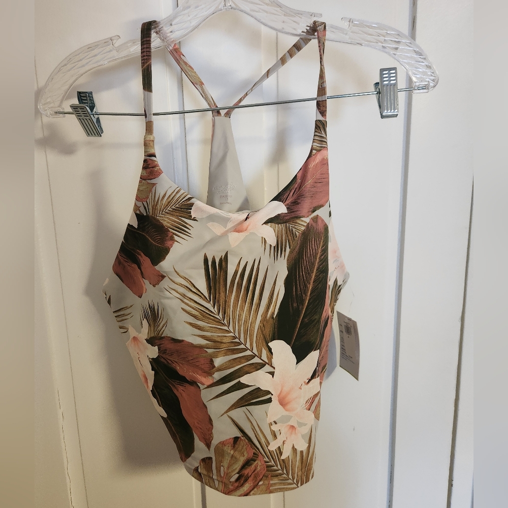 Old Navy Tropical Print & Zebra Sport Bra Bundle XL NWT